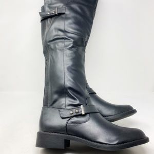 New Adriana Kristen-15 Faux Leather Boots Size 8.5